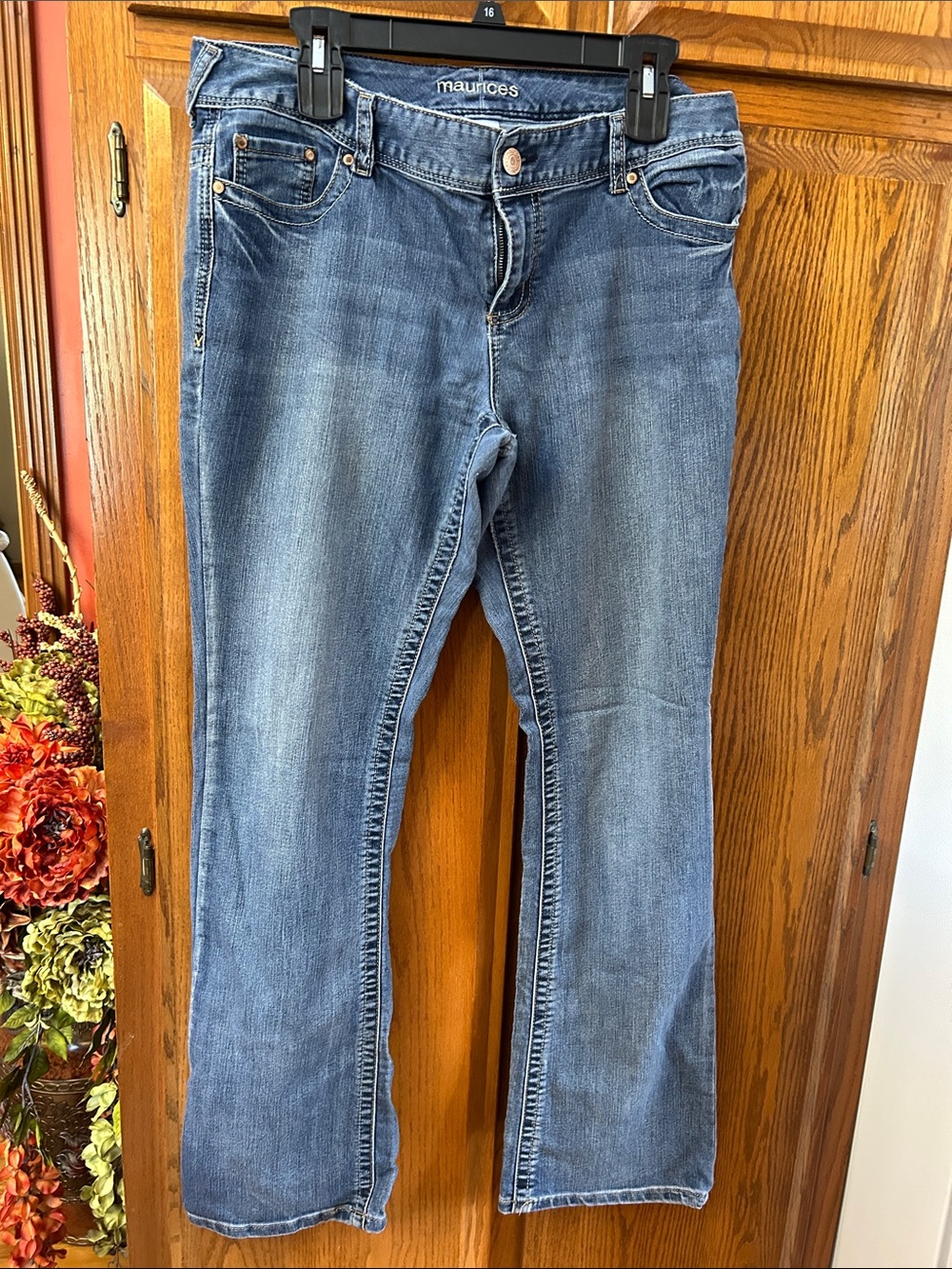 Maurices Medium Wash Bootcut Jeans in Blue